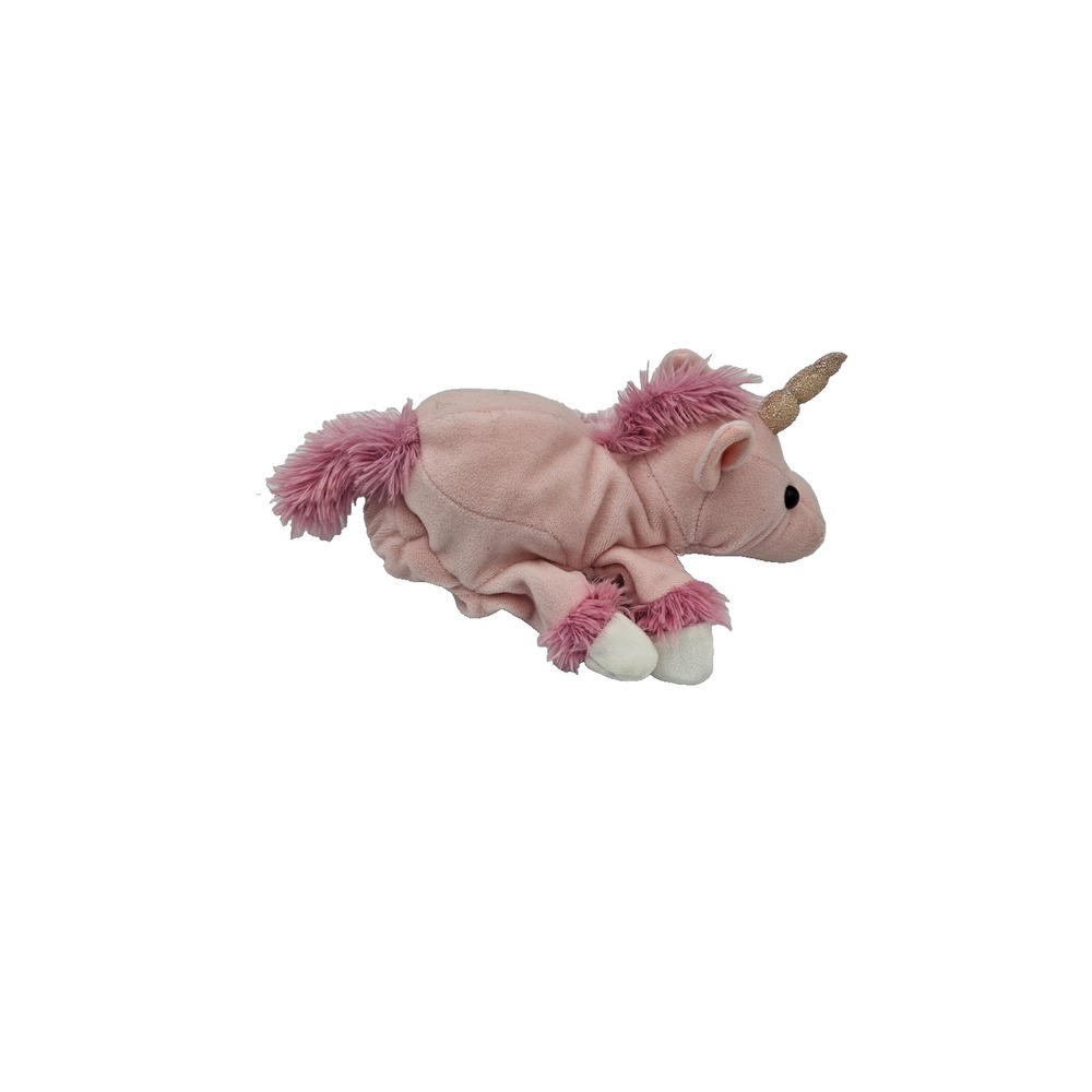 Caltoy Pink Unicorn Plush Gold Horn White Hooves‎ 14" Fantasy Stuffed Toy - Picture 4 of 7